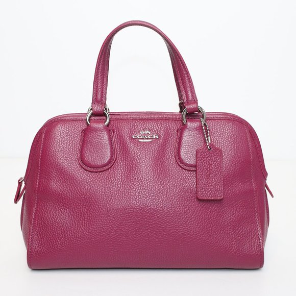 Coach Handbags - Coach Nolita Pebble Leather Mini Satchel Handbag